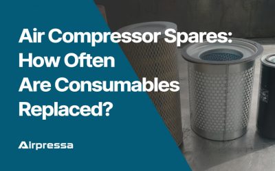 Air Compressor Spares: How Often Are Consumables Replaced?
